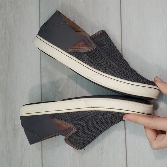 Olukai Womens Pehuea Loafer Slip On Sneakers Flats shoes sz 8 - Picture 8 of 14